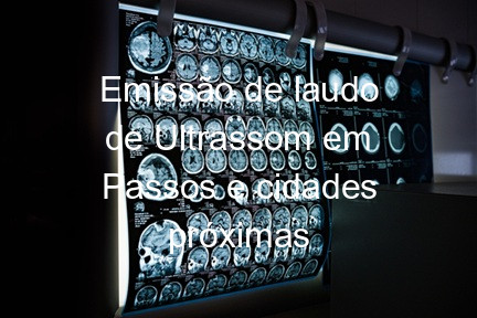 Emissão de laudo de Ultrassom em Passos e cidades próximas